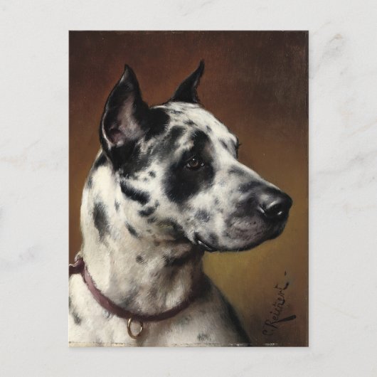 Ein großes Ding | Carl Reichert Postkarte (Vorderseite)