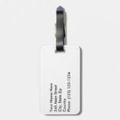 Ein großes Ding Gepäckanhänger (Rückseite vertikal)