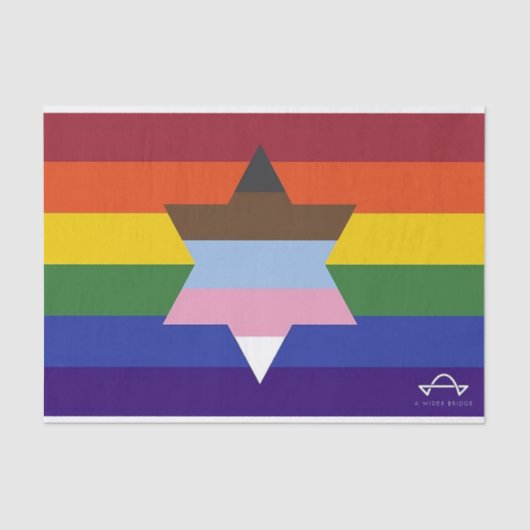 Ein großes Flag-Flag-Papier Seidenpapier (Vorderseite)