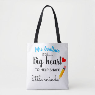 ein großes Herz, um den kleinen Geistern die Lehre Tasche