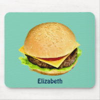 Ein großes Juicy-Cheeseburger-Foto Personalisiert
