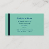 Ein großes Juicy-Cheeseburger-Foto Visitenkarte (Rückseite)