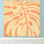 Ein großes Monsteron Leinwanddruck (Insitu (Holzboden))