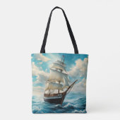 Ein großes Schiff Tasche (Rückseite)
