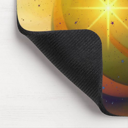 Ein großes, schlichtes Weihnachtsgeschenk Mousepad (Ecke)