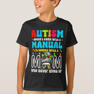 Ein großes Stück meines Herzens hat Autismus und e T-Shirt