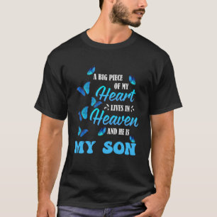 Ein großes Stück meines Herzens Leben im Himmel Er T-Shirt