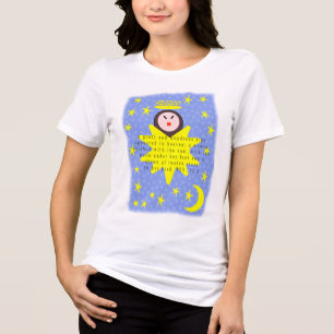 Ein großes und wunderbares Zeichen erschien Tri-Blend Shirt