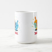 Ein großes Wunder geschah hier Kaffeetasse (Mittel)