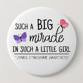 Ein großes Wunder-Turner-Syndrom Button (Vorderseite)