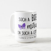 Ein großes Wunder-Turner-Syndrom Kaffeetasse (Vorderseite Links)
