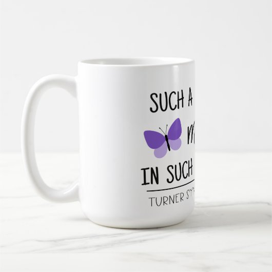 Ein großes Wunder-Turner-Syndrom Kaffeetasse (Links)