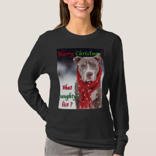 Ein Grubenbull oder Staffordshire Bull Terrier Dog T-Shirt