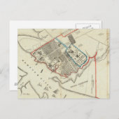 Ein Grundstücksplan des Hampton-Normalen Postkarte (Vorne/Hinten)