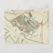 Ein Grundstücksplan des Hampton-Normalen Postkarte (Vorderseite)