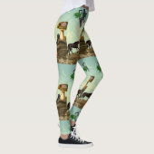 Ein grüner, atemberaubender Planet Leggings (Rechts)