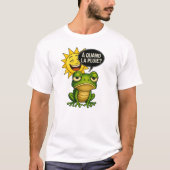 Ein grüner Frosch in der Kakerlake T-Shirt (Vorderseite)
