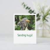 Ein grüner Held Postkarte (Stehend Vorderseite)
