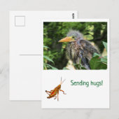 Ein grüner Held Postkarte (Vorne/Hinten)