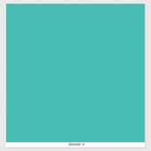 ein grüner Hintergrund mit Aufkleber (Blatt)