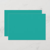 ein grüner Hintergrund mit Dankeskarte (Vorne/Hinten)