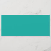 ein grüner Hintergrund mit Menükarte (Rückseite)