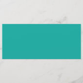 ein grüner Hintergrund mit Menükarte (Vorderseite)