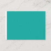 ein grüner Hintergrund mit Platzkarte (Rückseite)