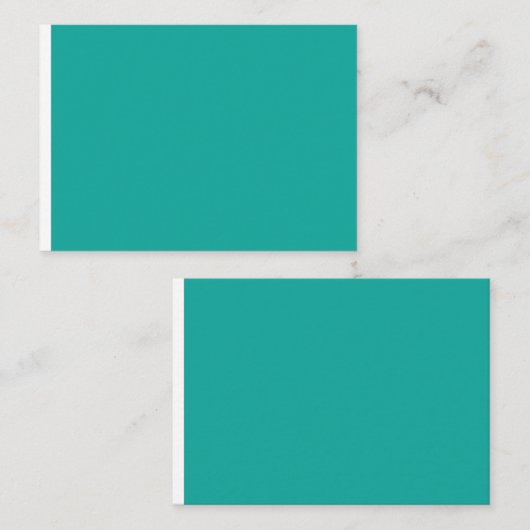 ein grüner Hintergrund mit Platzkarte (Vorne/Hinten)