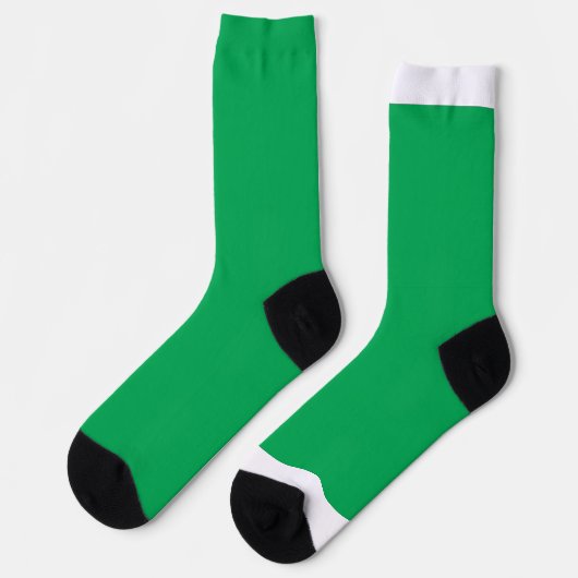 ein grüner Hintergrund mit Socken (Linkes Detail)