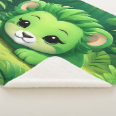 Ein grüner Löwengürtel im Dschungel Sherpadecke (3/4)