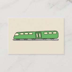 Ein grüner Zug Visitenkarte