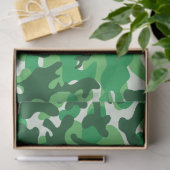 Ein grünes Rainbow-Camouflage-Gewebe Seidenpapier (Geschenk)