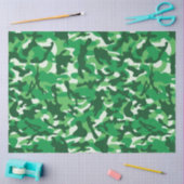 Ein grünes Rainbow-Camouflage-Gewebe Seidenpapier (Basteln)