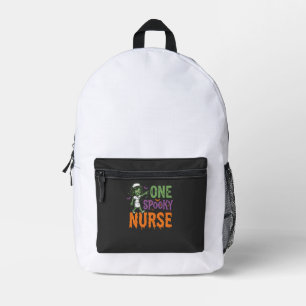 Ein gruseliger Halloween-Nurse-Design (2)_1 Bedruckter Rucksack