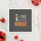 Ein gruseliger Halloween-Nurse-Design (2)_1 Serviette (Beispiel)