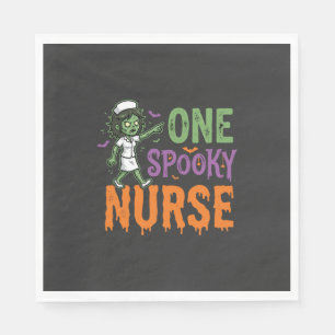 Ein gruseliger Halloween-Nurse-Design (2)_1 Serviette