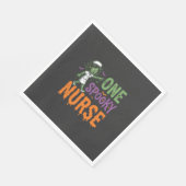 Ein gruseliger Halloween-Nurse-Design (2)_1 Serviette (Ecke)