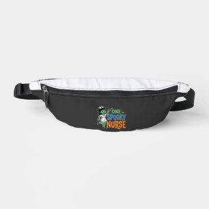 Ein gruseliger Krankenpfleger Halloween-Design Bauchtasche
