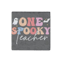 Ein gruseliger Lehrer Lustiger Halloween-Magnet