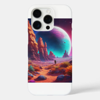 Ein gruseliger Planet und Astronut iPhone 16 Pro Hülle