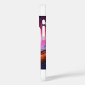 Ein gruseliger Planet und Astronut Case-Mate iPhone Hülle (Rückseite / Links)