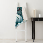 Ein gruseliger Schneemann Sherpadecke (Beispiel)