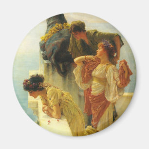 Ein günstiger Punkt von Sir Lawrence Alma-Tadema Magnet