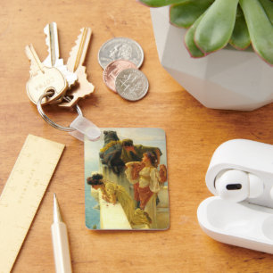 Ein günstiger Punkt von Sir Lawrence Alma-Tadema Schlüsselanhänger