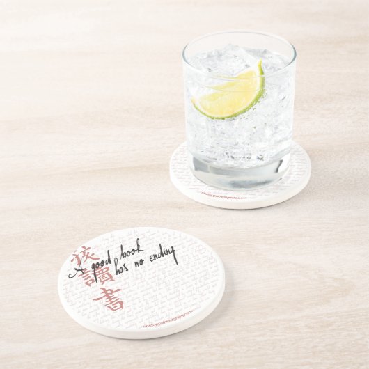 Ein guter Buch-Untersetzer Untersetzer (Seite)