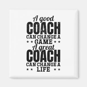 Ein guter Coach kann ein Spiel ändern ein großer C Magnet
