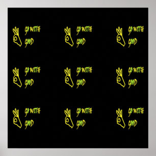 EIN GUTER FRIEDEN HÄNGT ZUSAMMEN MIT DER LIEBE, DA POSTER