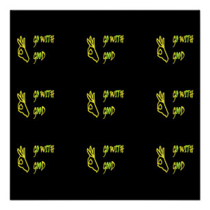 EIN GUTER FRIEDEN HÄNGT ZUSAMMEN MIT DER LIEBE, DA POSTER