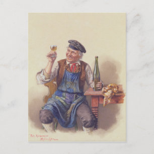 Ein guter Jahrgang Postkarte